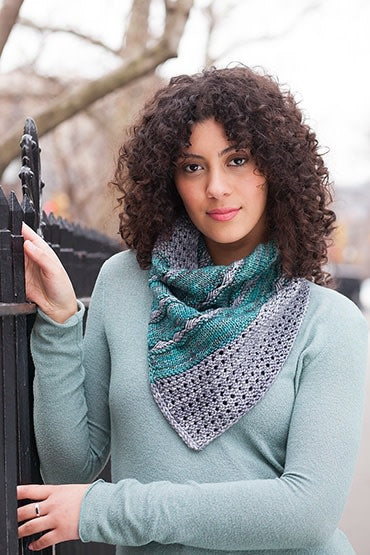 Malabrigo Mock Cable Scarf Pattern - Medium Weight Yarn - Pattern