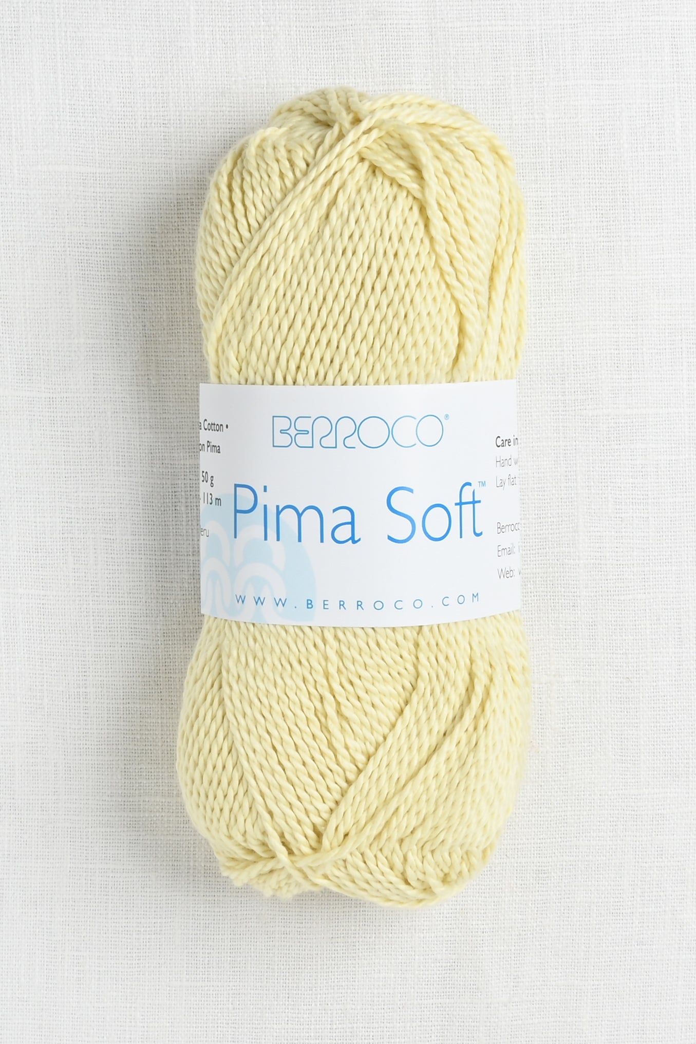 Berroco Pima Soft 4644 Lemon – Wool And Company