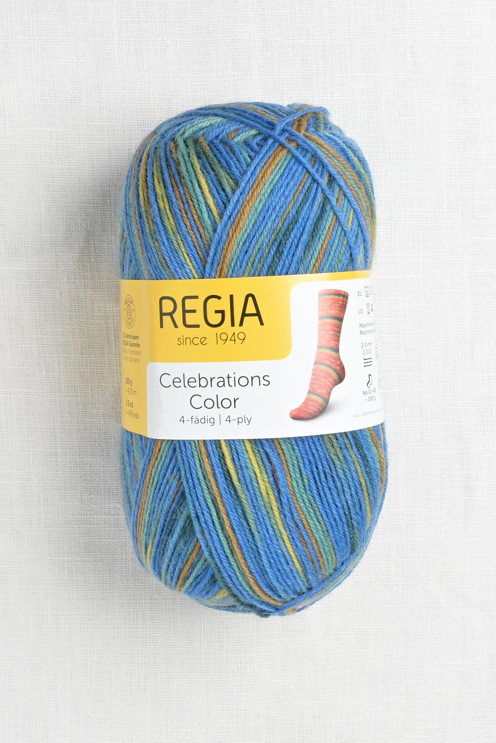 Regia 4-Ply 9421 Blue