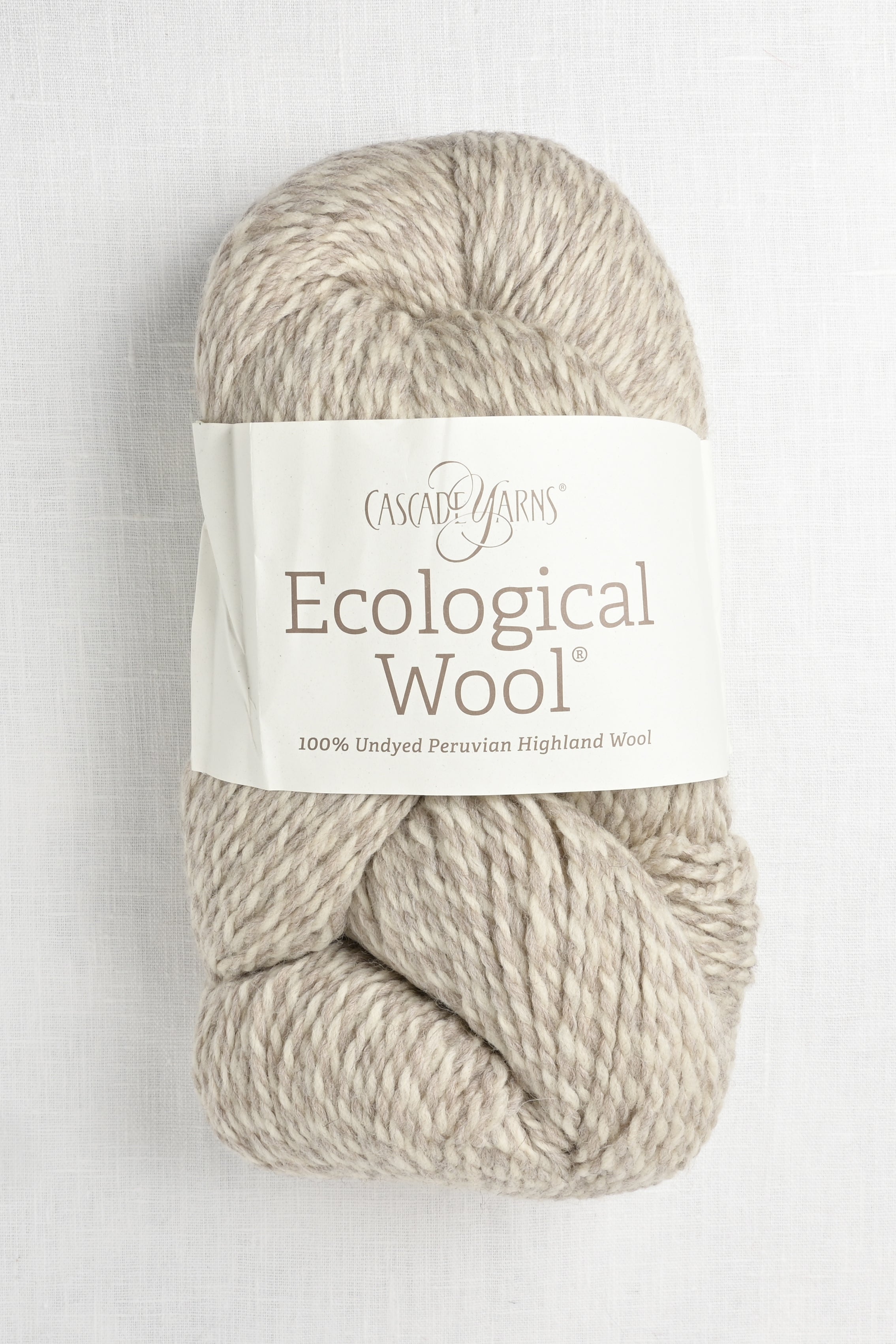Cascade Ecological Wool 9022 Natural Taupe Twist – Wool and Company