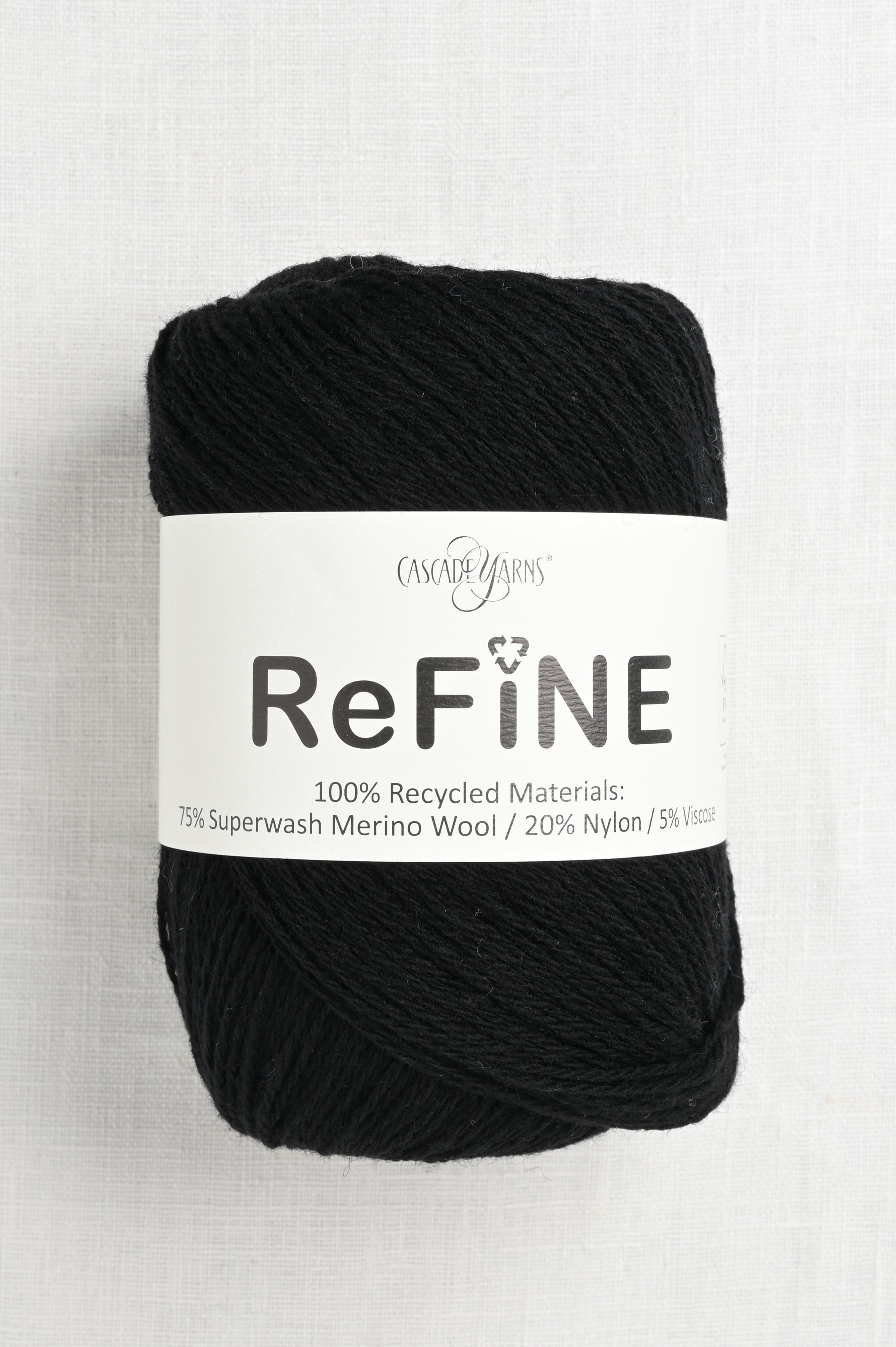 Cascade Yarns Refine - Black (03)
