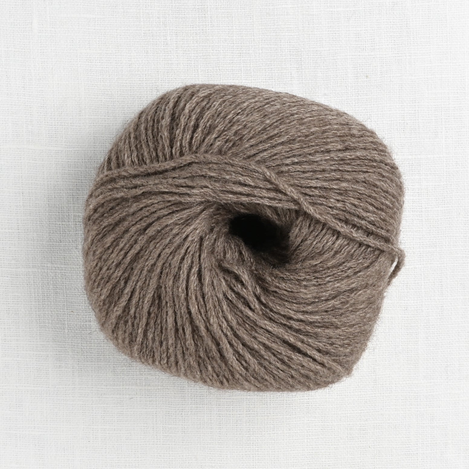 Melange Alpaca Wool Brown Grey Yarn on Cone per 300g for 