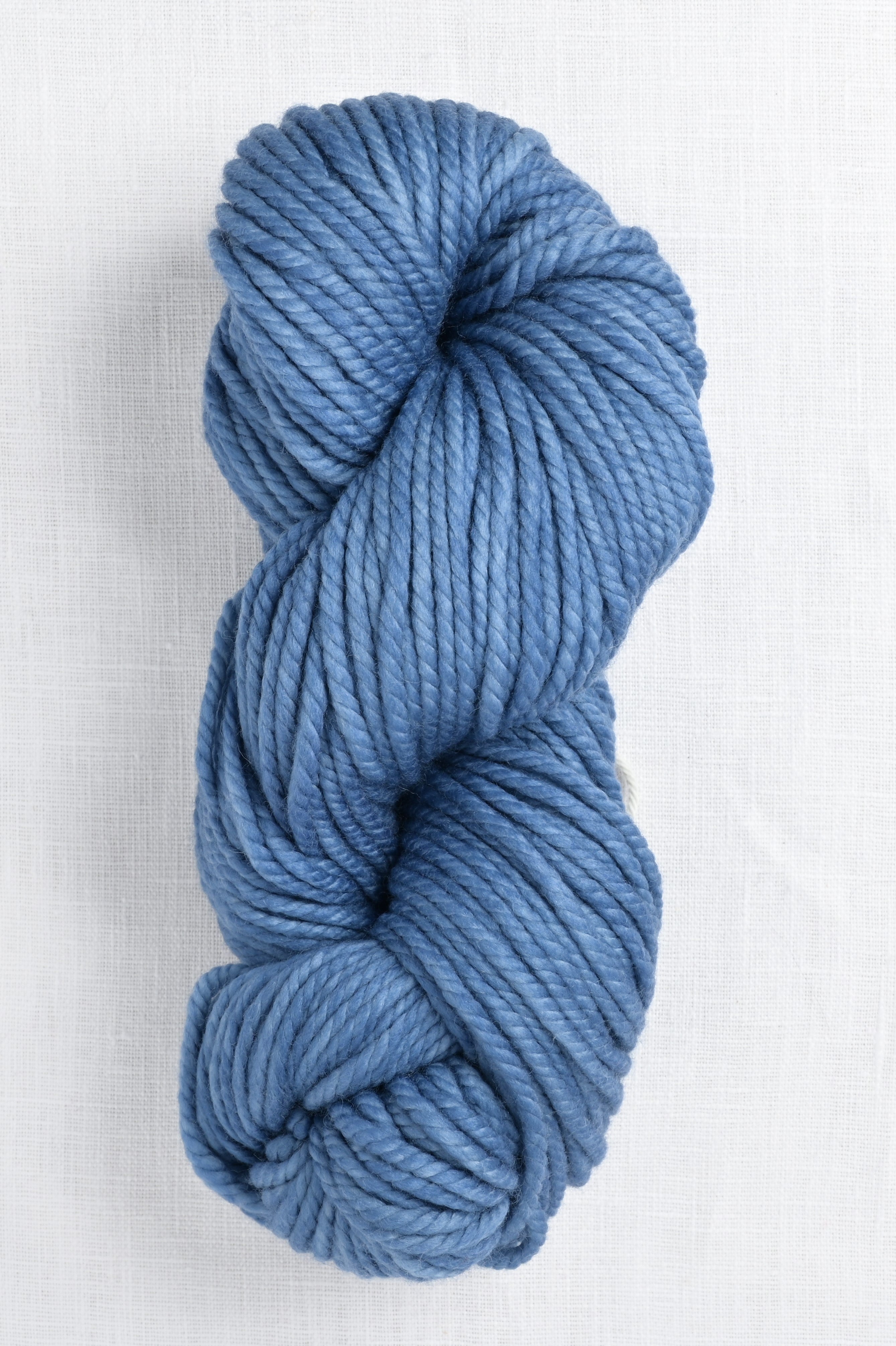 Blue Chunky Knit Yarn