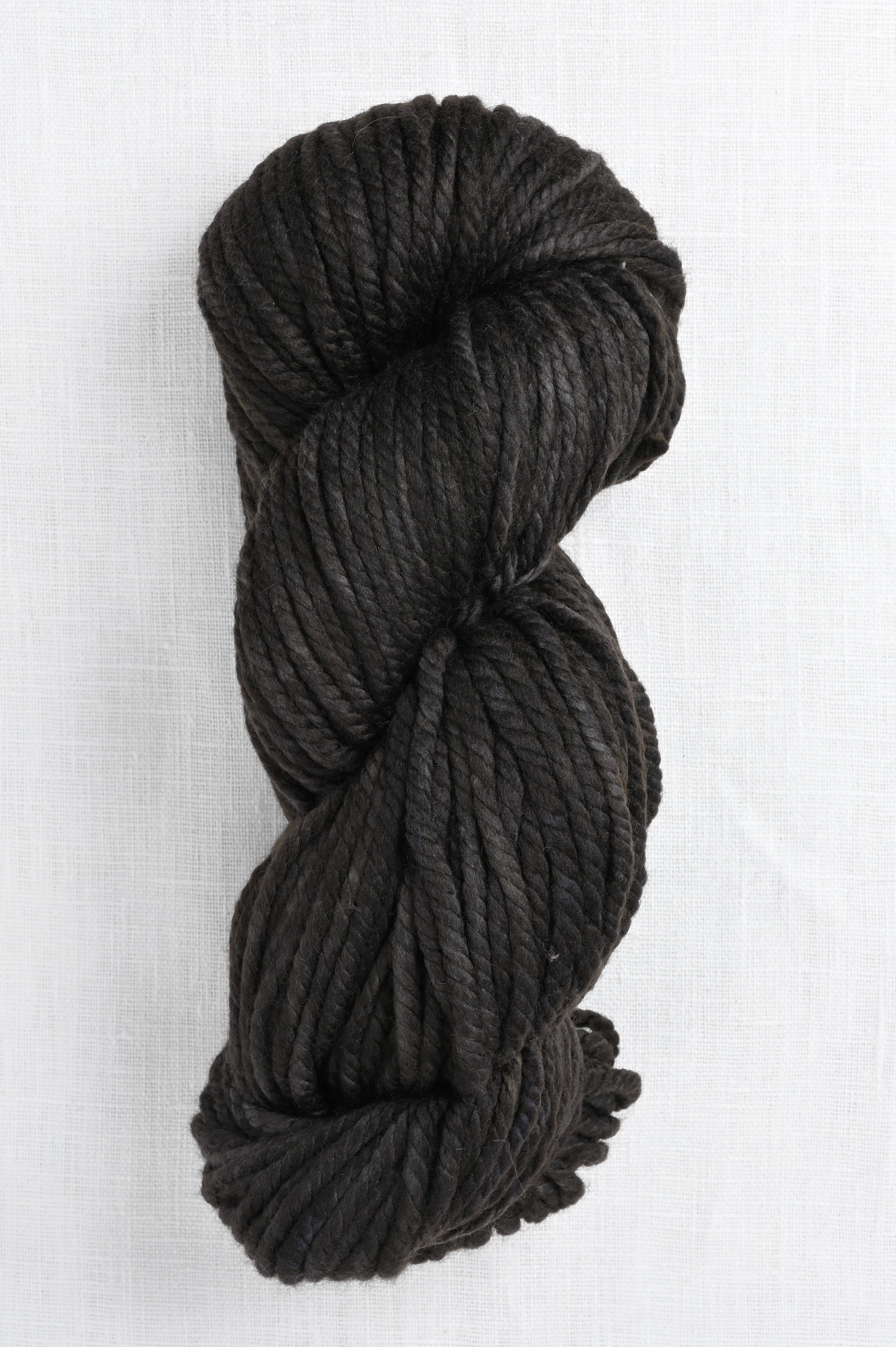 031 - Gordita black chunky ecological merino wool