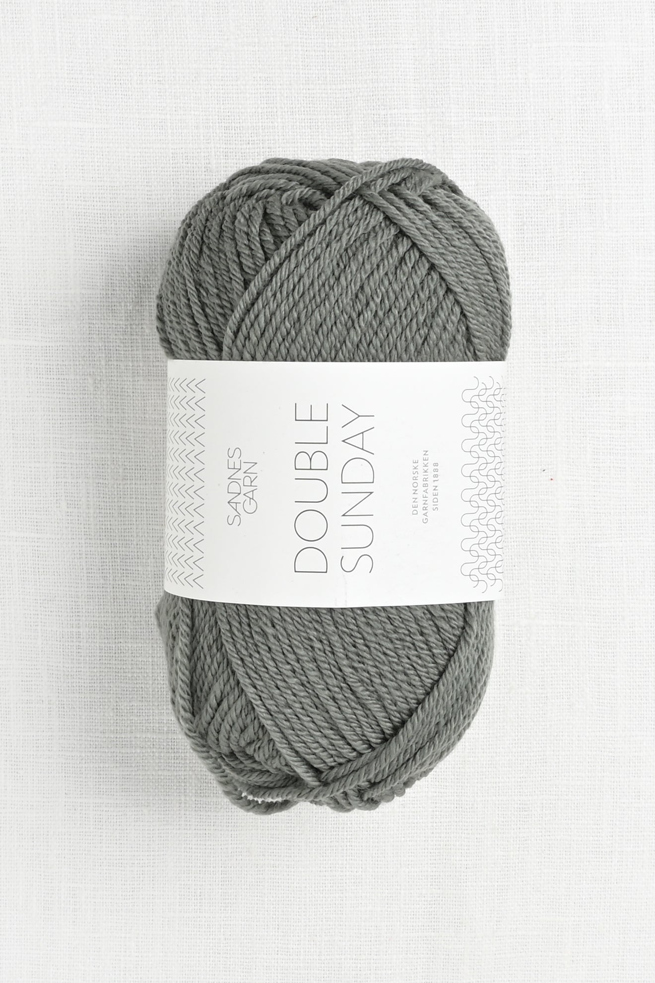 and Sunday Wool Double Company Sandnes Green Olive Garn Dusty – 9071