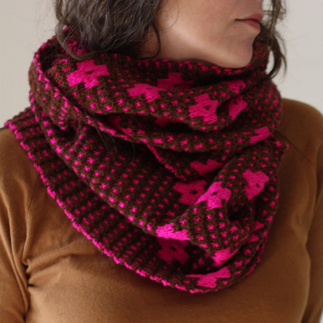 Pressed Flowers Cowl KAL