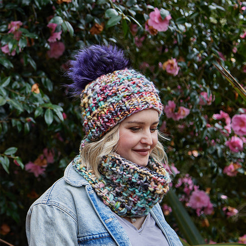 Fun Knit! Island Hat & Cowl