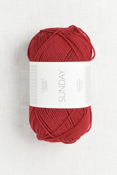 Sandnes Garn Sunday 4236 Deep Red