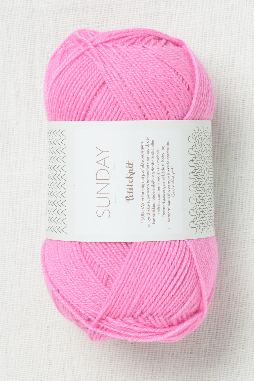 Sandnes Garn Sunday 4604 Flamingo (PetiteKnit Color Palette)