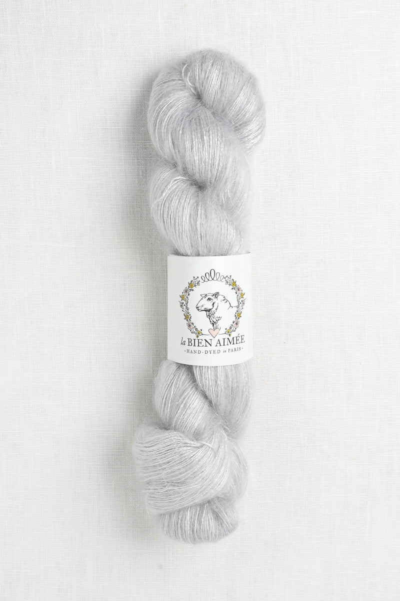 La Bien Aimee Mohair Silk Smoke