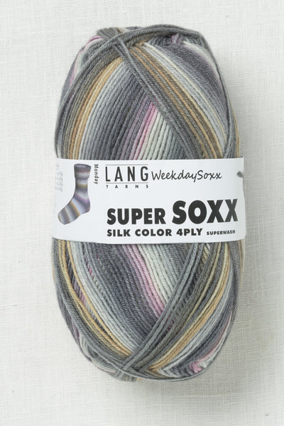 Lang Yarns Super Soxx Silk 463 Monday