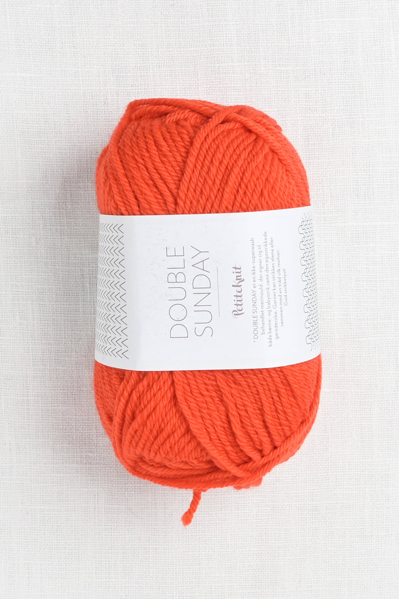 Sandnes Garn Double Sunday 3819 That Orange Feeling (PetiteKnit Color Palette)