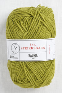 Rauma 3-Ply Strikkegarn 198 Apple Green