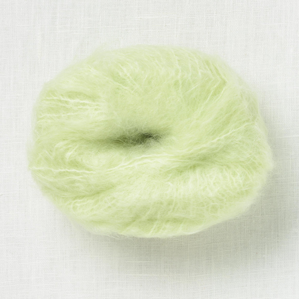 Wool and the Gang Take Care Mohair Lime Sherbert