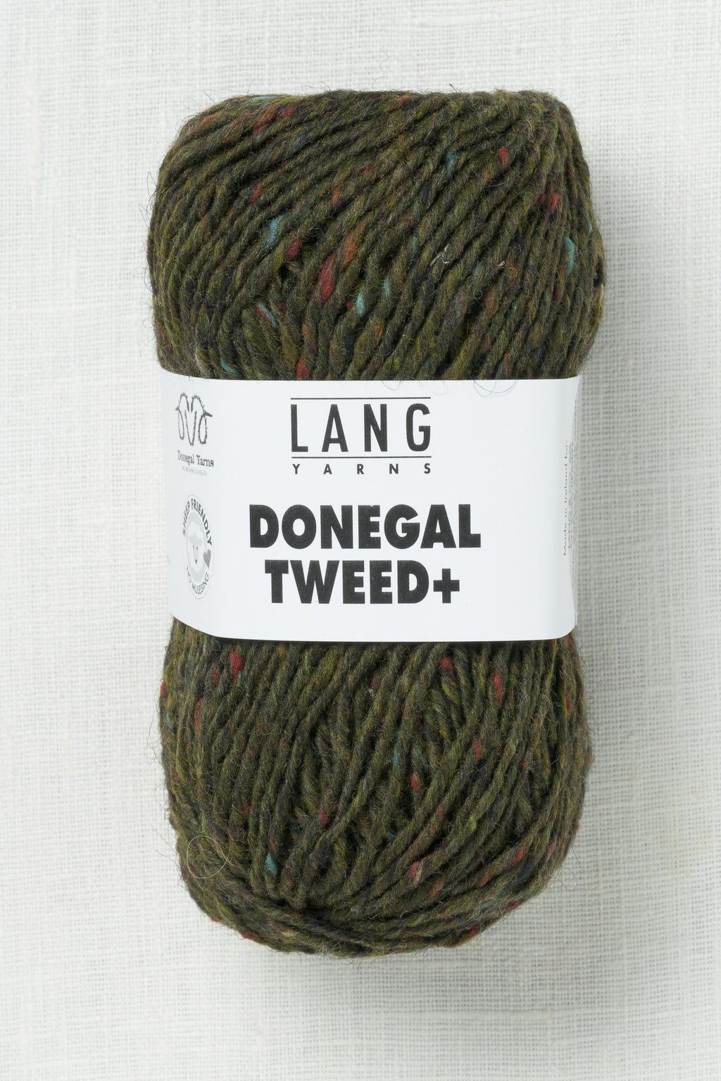 Lang Yarns Donegal Tweed Plus 98 Olive