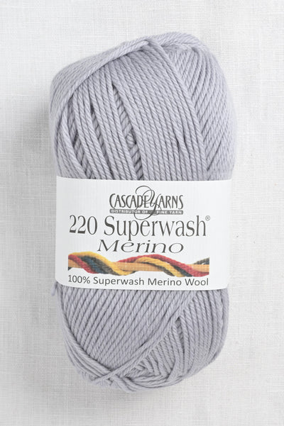 Cascade 220 Superwash Merino 65 Flint Grey