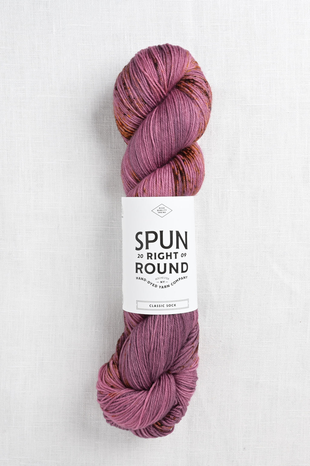 Spun Right Round Classic Sock Plum Drunk