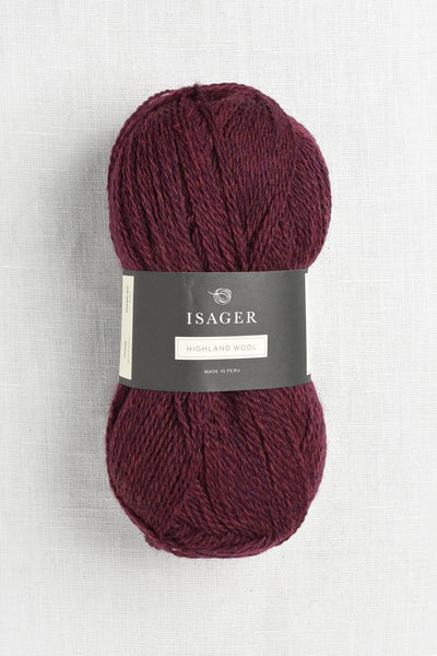 Isager Highland Wool Wine