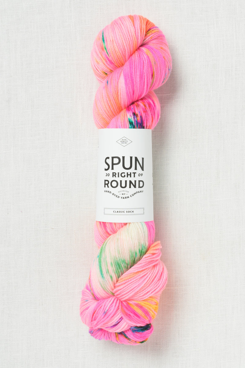 Spun Right Round Mohair Silk Lace Happy Hour