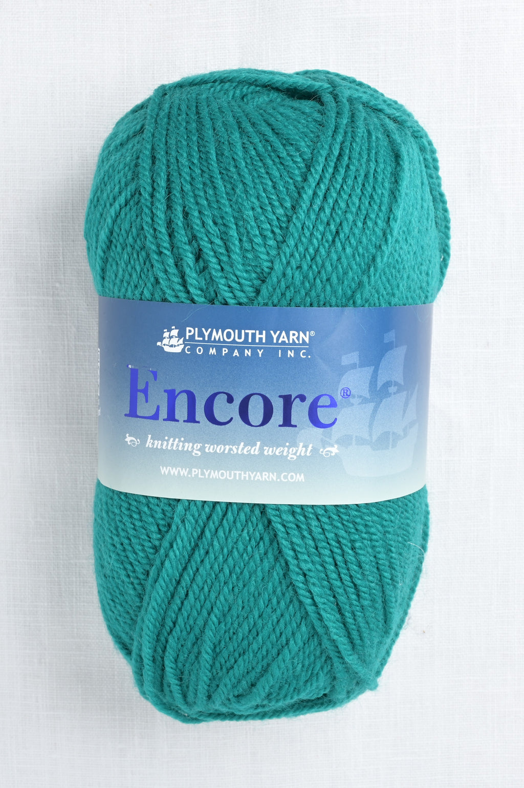 Plymouth Encore Worsted 9852 Teal Adelphia