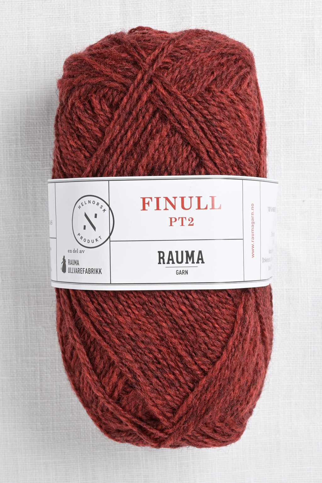 Rauma Finullgarn 4131 Dark Amber Heather