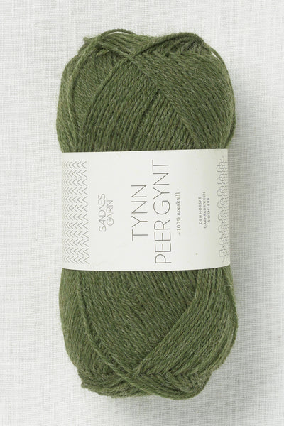 Sandnes Garn Tynn Peer Gynt 9572 Dark Green Heather