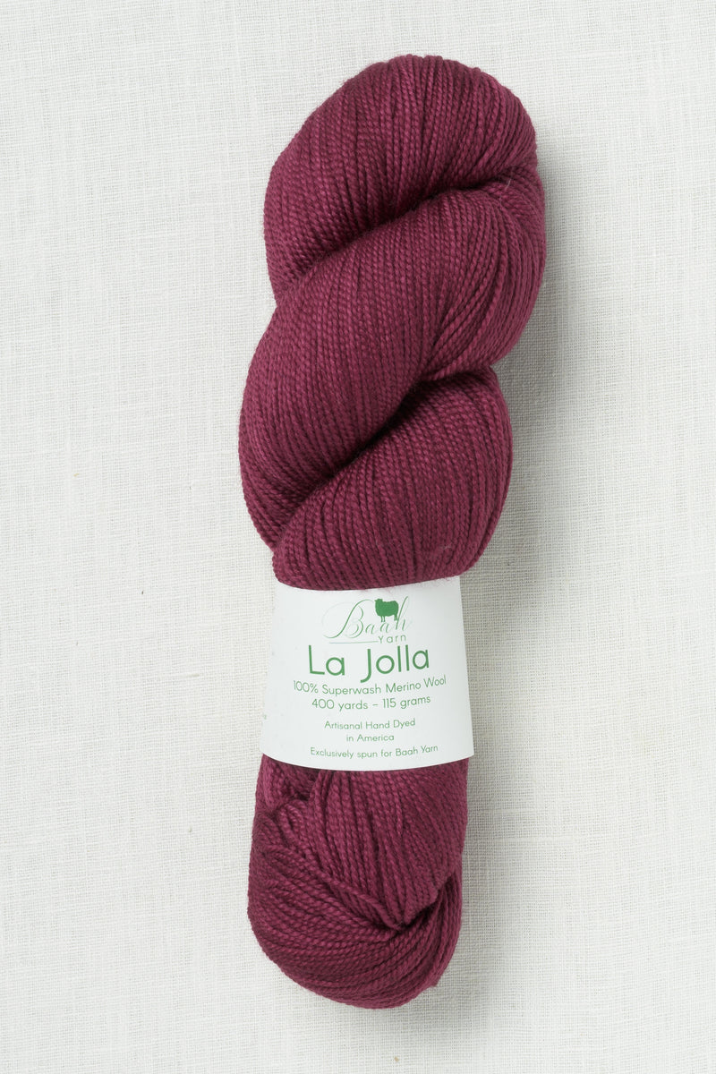 Baah Yarn La Jolla Burgundy