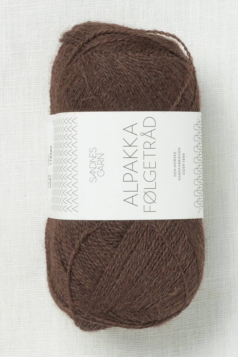 Sandnes Garn Alpakka Folgetrad 3091 Cacao Nibs