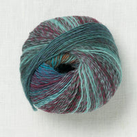 Lang Yarns Mille Colori Baby 215 Green Aubergine Brick