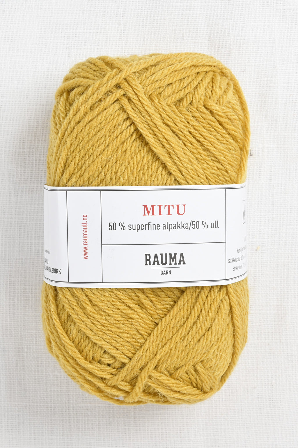 Rauma Mitu 7150 Mustard Yellow