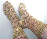 Elves and Elms Socks by Jean Knapp