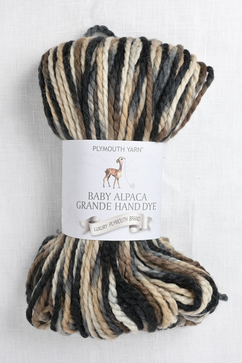 Plymouth Baby Alpaca Grande Hand Dye 27 Stormy Mix