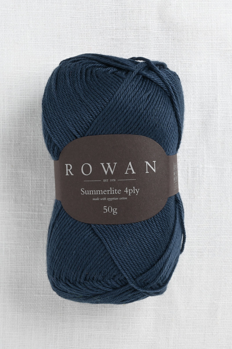 Rowan Summerlite 4Ply 429 Navy Ink