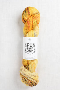 Spun Right Round Merino Aran Cluck