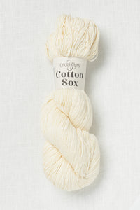 Cascade Cotton Sox 18 Ecru