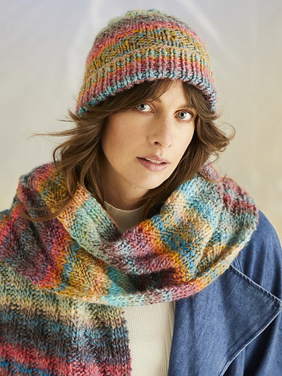 10710 Sea Breeze Hat and Scarf by Sirdar