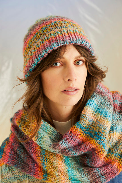 10710 Sea Breeze Hat and Scarf by Sirdar