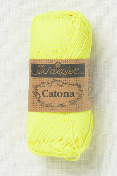 Scheepjes Catona 50g 601 Neon Yellow