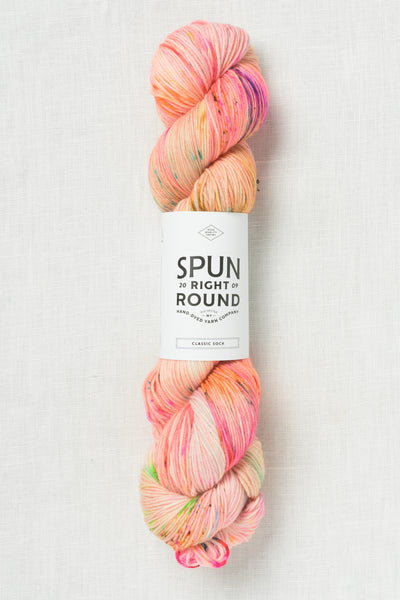 Spun Right Round Mohair Silk Lace Dirty Taffy