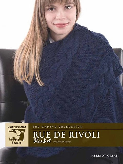 Rue de Rivoli Blanket by Kathleen Dames