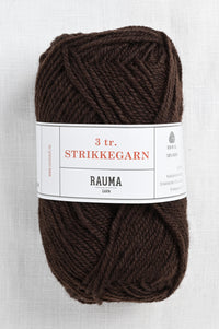 Rauma 3-Ply Strikkegarn 133 Brown