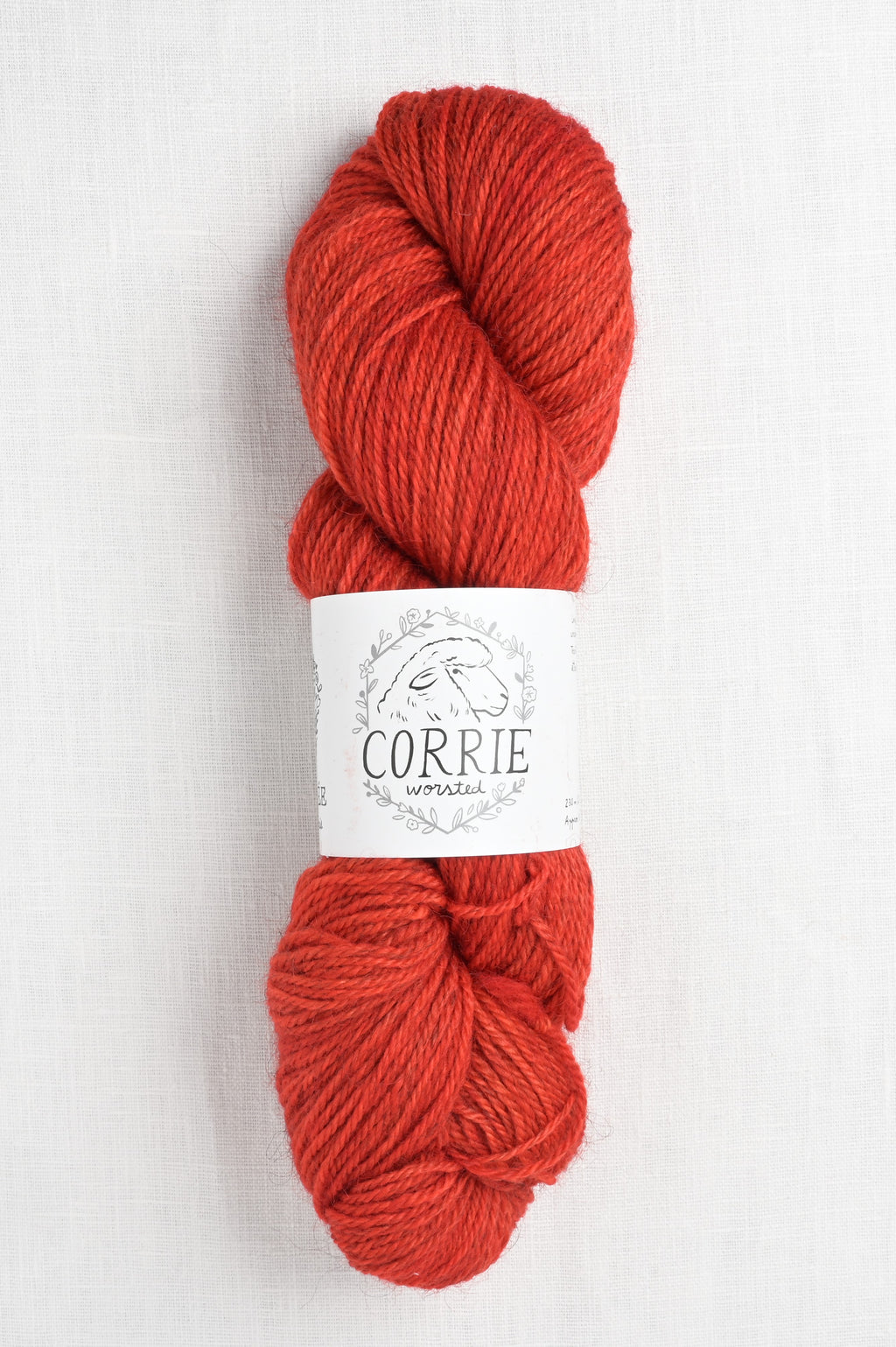 La Bien Aimee Corrie Worsted Coquelicot