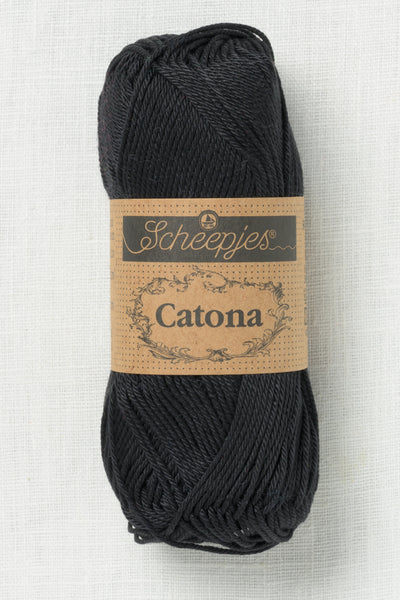 Scheepjes Catona 50g 110 Jet Black