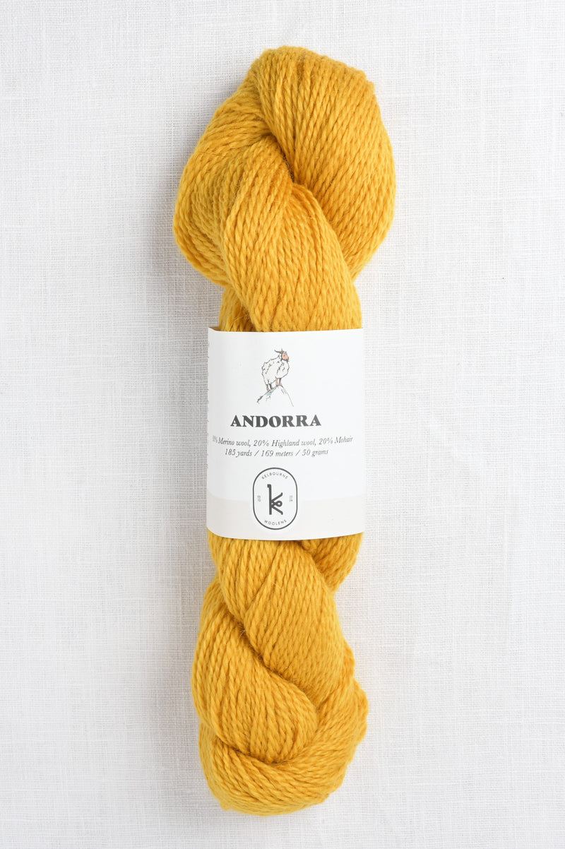 Kelbourne Woolens Andorra 734 Sunshine Yellow