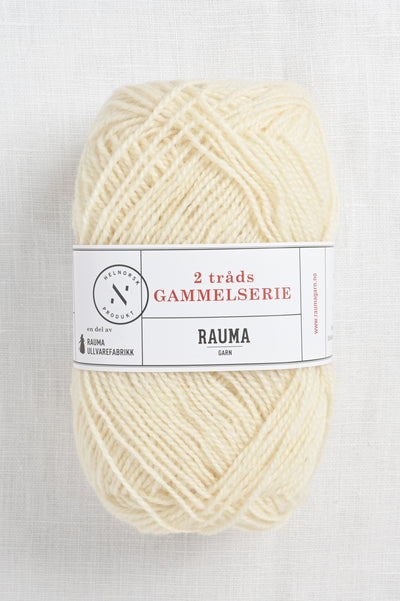 Rauma 2-Ply Gammelserie 401 Off White