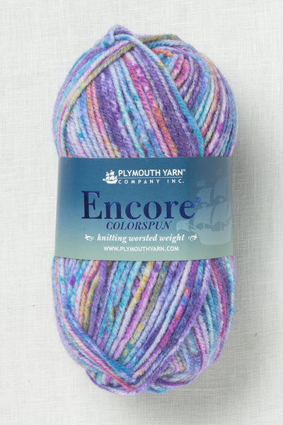 Plymouth Encore Worsted Colorspun 8004 Rainbow