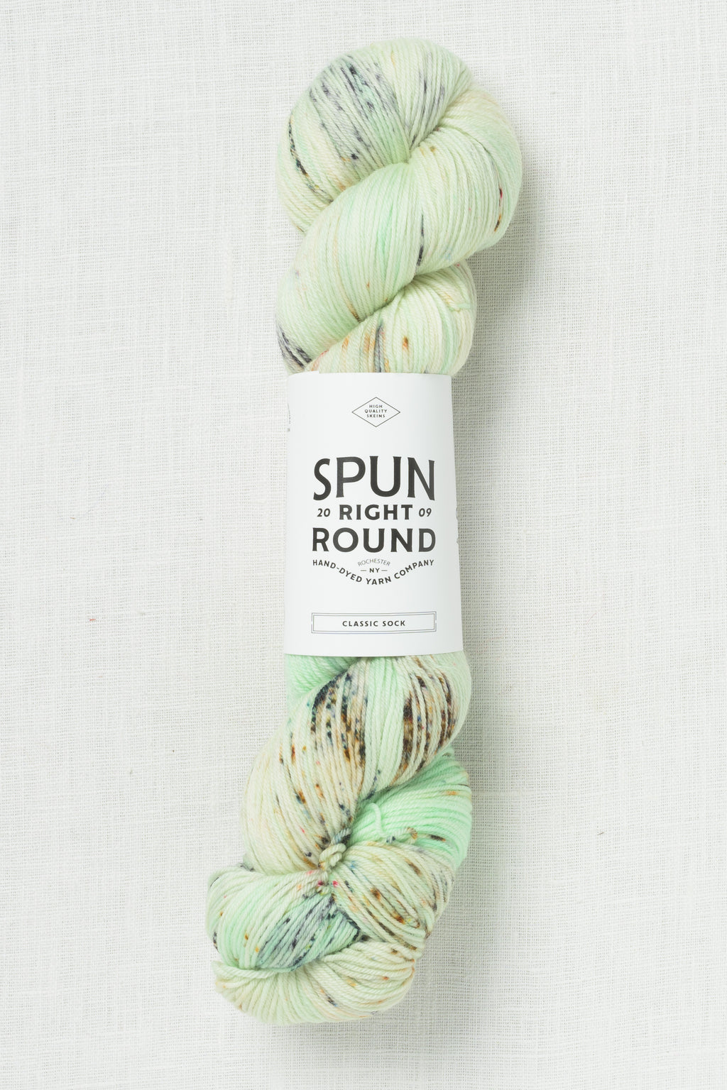 Spun Right Round Classic Sock Mint Chip