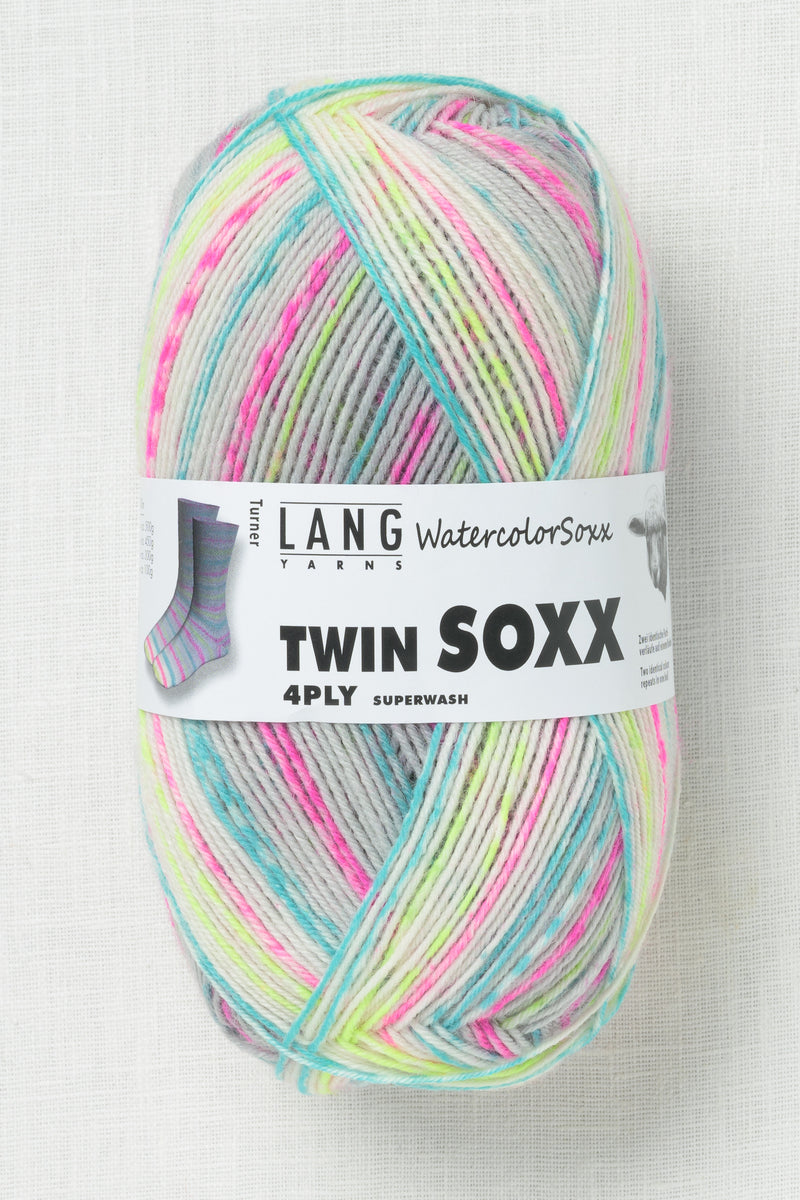 Lang Yarns Twin Soxx 458 Turner