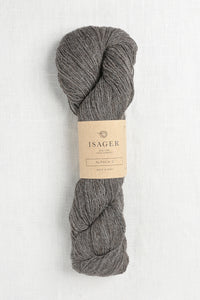 Isager Alpaca 2 E4S Dark Grey Heather Undyed