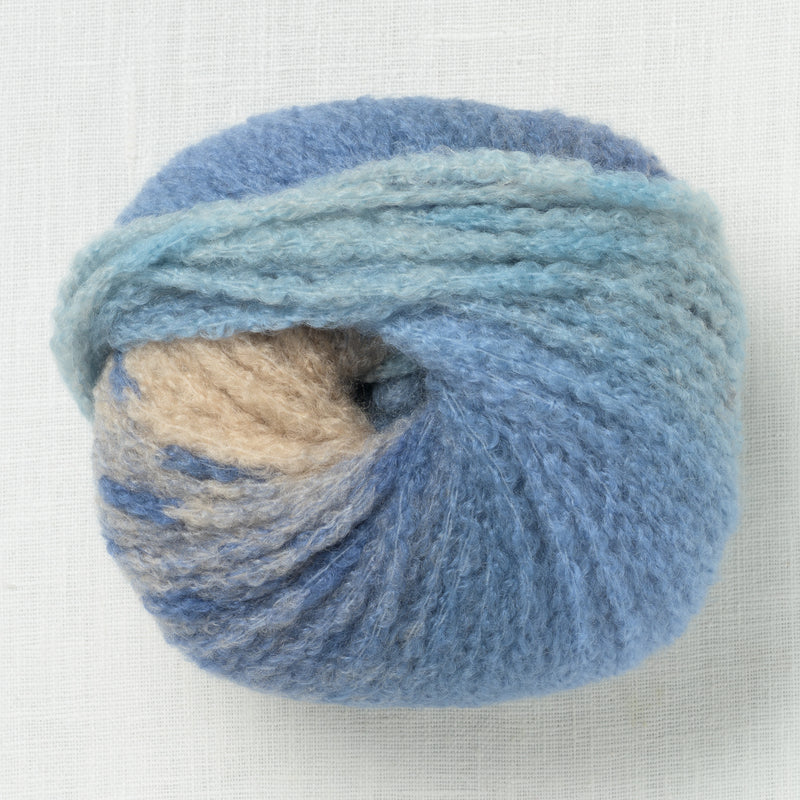 Lang Yarns Cashmere Light Color 2 Blue Grey Off White